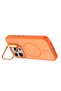 Flexa Magneticsafe Cover Compatible with iPhone 16 Pro Max - Orange - 2