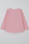 Girl's Long Sleeve T-Shirt with Friends Theme Little Teddy Bears 3-8 Years Old, Pink - 2