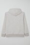 Boy's Sweatshirt with Letter a Embroidery, Ages 9-14, Beige Melange - 5