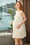 Three-Dimensional Floral Strap Maternity Nightgown Cossybyaqua 26621-36