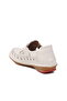 White Genuine Leather Women's Casual Shoes Pc-54559 Z - 4