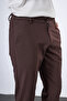 Regular Fit Elastic Waist Fabric Trousers - 6