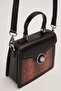 Yılan Leather Si Detailed Long Strap Women's Casual and Stylish Shoulder Bag Camel - 4