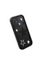 Oppo A15/A15S Compatible Black Silicone Case Shockproof with Camera Protection Star Patterned - 3