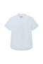 Men's Slim Linen Cotton Short-Sleeve Shirt - 3