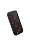 iPhone 7 Plus/8 Plus Compatible Black Silicone Case Shockproof with Camera Protection Cherry Patterned - 3