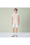 Men's Slim Linen Cotton Striped Shirt - 2