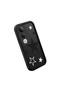Vivo V50 Lite 4G/5G Compatible Black Silicone Case Shockproof with Camera Protection Star Patterned - 3