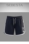 Ok Printed Premium Jersey Piped Sportsman Shorts