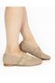 Women's Beige Buckled Troklu Ballet Flats Shoes - 3