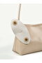 Bella Cream Glasses Holder Long Handle Hand and Shoulder Women's Bag with Hanging Device - 4