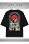 Viking Printed Premium Oversized T-Shirt