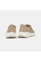 Women's Beige Metal-Accented Wedge Heel Pack of Suede Sports Shoes - 5