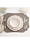 FABRICWORKS Leather Look Placemat set of 4– 30x45 cm Decorative Table Mat - 2