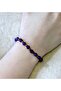 Natural Stone Amethyst Hematite Natural Stone Women's Natural Stone Bracelet Eub13Amth3 - 2