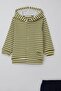 Baby Boy Bodysuit 3-Piece Set with Cute Puppy Emblem, 4 Months-1 Year, Green - 3