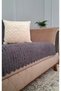 Bamboo Corded Fabric Velvet Non-Slip Sofa Cover 170X210Cm Soft Sofa Bed Cover with Sponge, Pack of Non-Slip Sole - 3