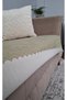 Bamboo Corded Fabric Velvet Non-Slip Sofa Cover 170X210Cm Soft Sofa Bed Cover with Sponge, Pack of Non-Slip Sole - 5