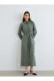 Nevavm Belted Modal Blended Shirt Dress with a Difference