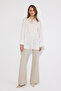 PATTERNED SATIN SHIRT