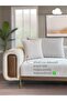 1Pcs Large Backrest Cushion Cover - Back Cushion Pillow Cover with Zipper-Paw-Friendly Fabric Tubular Model - 5
