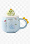 Cute Dinosaur Lid Ceramic Mug 500 ml – Mousse Design Coffee & Tea Cup with Straw - 2