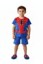 - -Boys Night Pajama Set – Short Sleeve Cotton Blend Sleepwear, Blue, 2–9 Years - 4