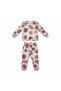 Capybara Pajama Set P Cotton Silvery Fabric - 2