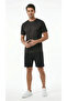 Men's Black Sports T-Shirt Pro+ Compression Breathable Sweat-Wicking Fabric Athletic - 7