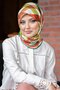 تينا حك وشاح أزرق