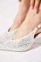 Serfere full beaded v-neck evening dress for women Heeled Shoes satin - 4