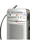 راديو باناسونيك الجيب AM/FM طراز RF-P50 فضي - 3