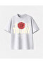 Live for Today Printed White Tshirt