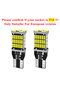 BMTxms 2pcs W16W T15 LED Reverse Light Lamp For Suzuki Grand Vitara MK1 MK2 FT HT JT TE TD 1998-2... - 2
