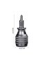 1 PC 7-in-1 Industrial Mini Screwdriver Set - Aluminum Alloy Handle with High Hardness Phillips/Slot - 6