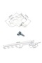 165mm Window Support Wind Hook Latches Stainless Steel Limiter Latch Wind Brace Stay Position Sto... - 2
