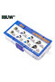 40PCS 40PCS 8Values Push Tactile Micro Switch Kit 6Pin Self-Locking/Unlocked for Electronics DIY Pro - 4