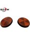 2PCS-M5 2pcs M5 M6 Front Fork Circular Reflector Universal Car Trucks Motorcycle ATV Bikes Bicycle R - 2