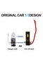 H3 6500K 2Pcs H3 LED Headlight Bulb Canbus No Fan High Beam 6000K White Car LED Fog Light Driving L - 2