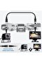 [Heavy Duty 7" New Touch Button Monitor 8LED Rear View Camera Kit]4PIN Cable 10m for Trailers, Fo... - 6
