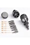 1 PC 7-in-1 Industrial Mini Screwdriver Set - Aluminum Alloy Handle with High Hardness Phillips/Slot - 4