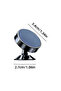 black Universal super magnetic metal car mobile phone stand 360 degree rotating air outlet mobile ph - 3