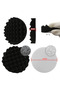 5 inches 8Pcs Buffing Pad Set Thread 3/5/7inch Auto Car Repair Polishing pad Kit for Car Polisher+Dr - 4