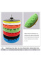 5 inches 8Pcs Buffing Pad Set Thread 3/5/7inch Auto Car Repair Polishing pad Kit for Car Polisher+Dr
