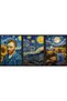 Van Gogh Starry Night Painting - World Famous Poster (Model-29) - 2