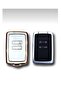Lux 1. Quality Megane 4 Remote Control Case White Gold Auto Key Case
