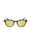L 6052S 301 51 Unisex Oval Transparent Green Bone Sunglasses - 2