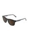 L 6078S 035 56 Unisex Rectangular Gray Bone Sunglasses