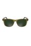 L 6060S 264 54 Unisex Rectangular Transparent Yellow Bone Sunglasses - 2