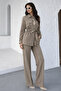 Scarf Double Set N2671 Mink - 3